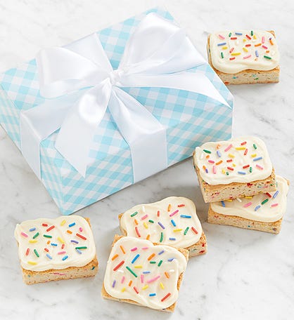 Buttercream-Frosted Birthday Cake Blondie Flavor Box